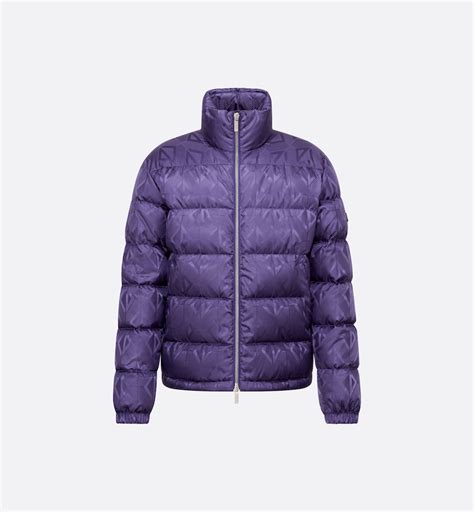 dior purple puffer|Dior puffer jacket navy.